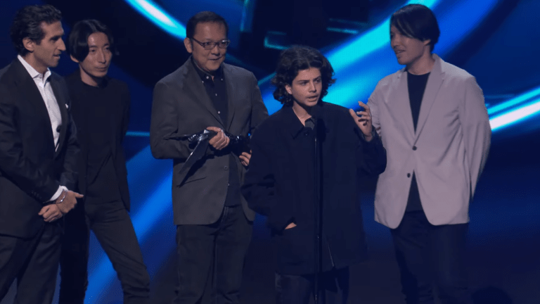 Busted! The Game Awards Stage Invader Arrested After Bill Clinton  Interruption