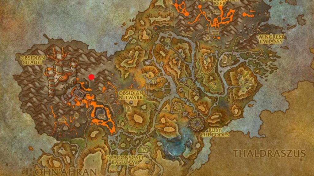 Dragonflight Morchok Location