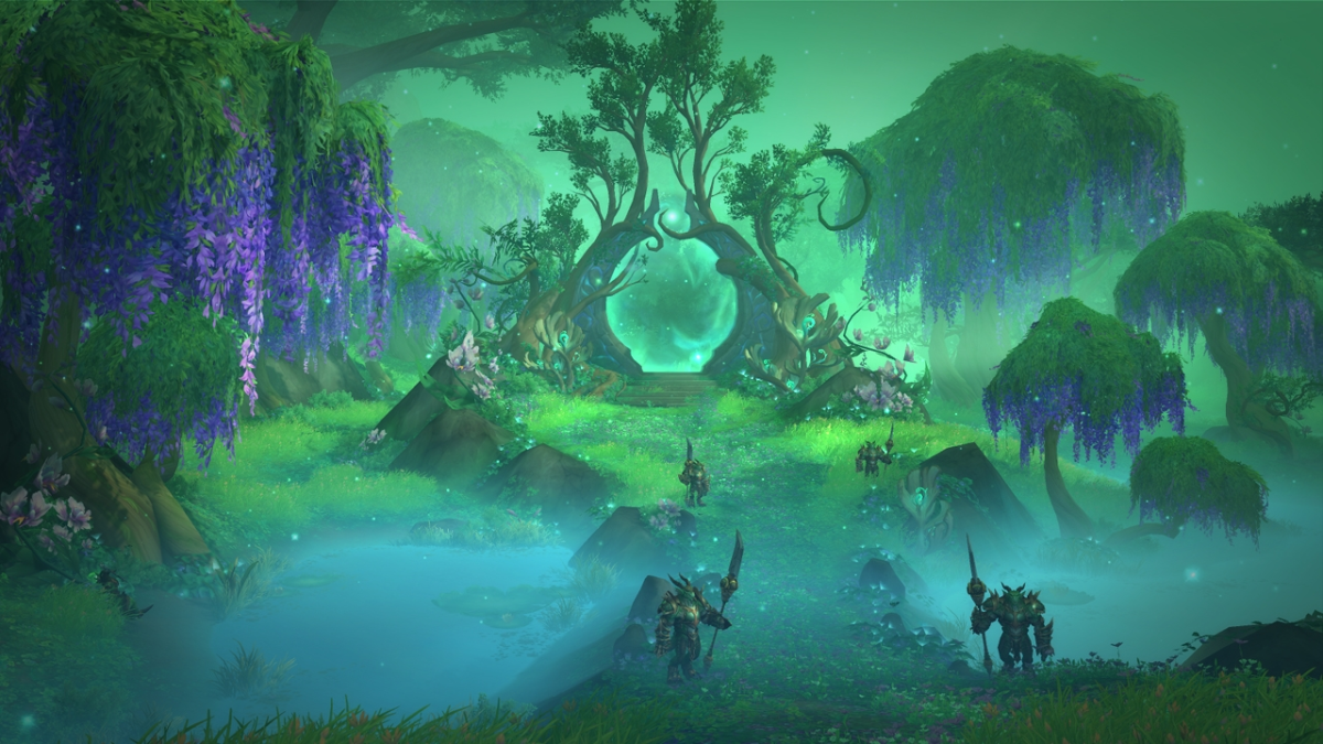 A promotional image of the Ancient Bough in WoW Dragonflight