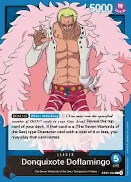 Это все карты лидеров в One Piece Card Game.