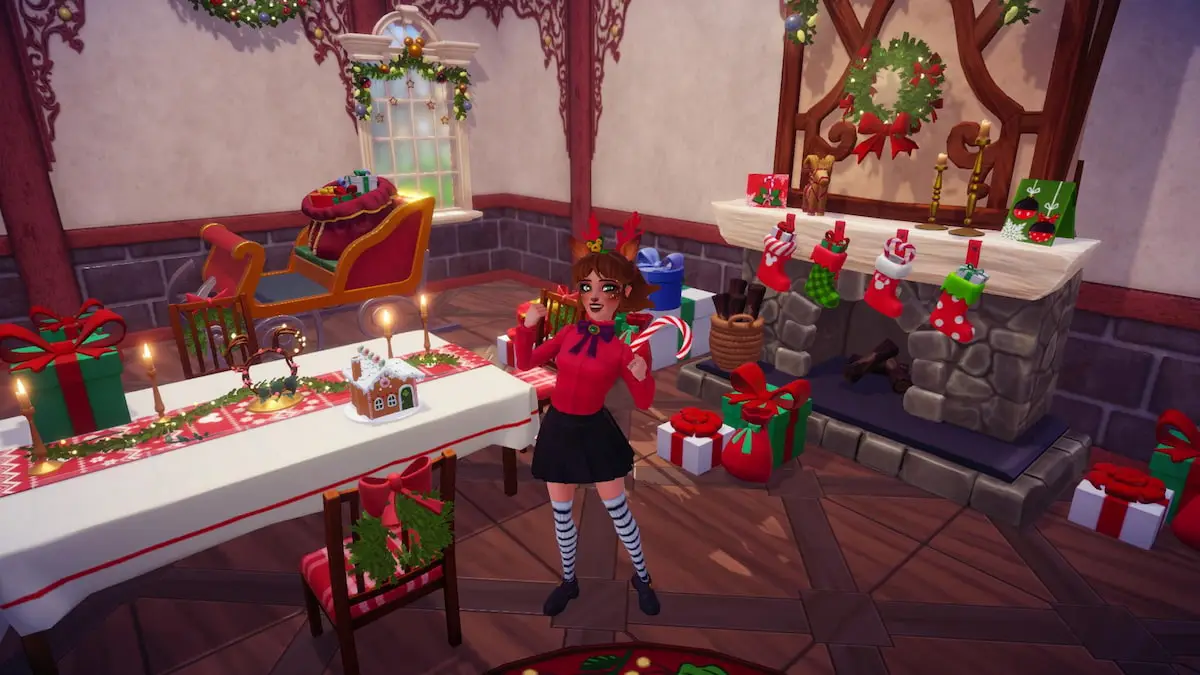 How to complete A Home for the Holidays festive task in Disney Dreamlight Valley