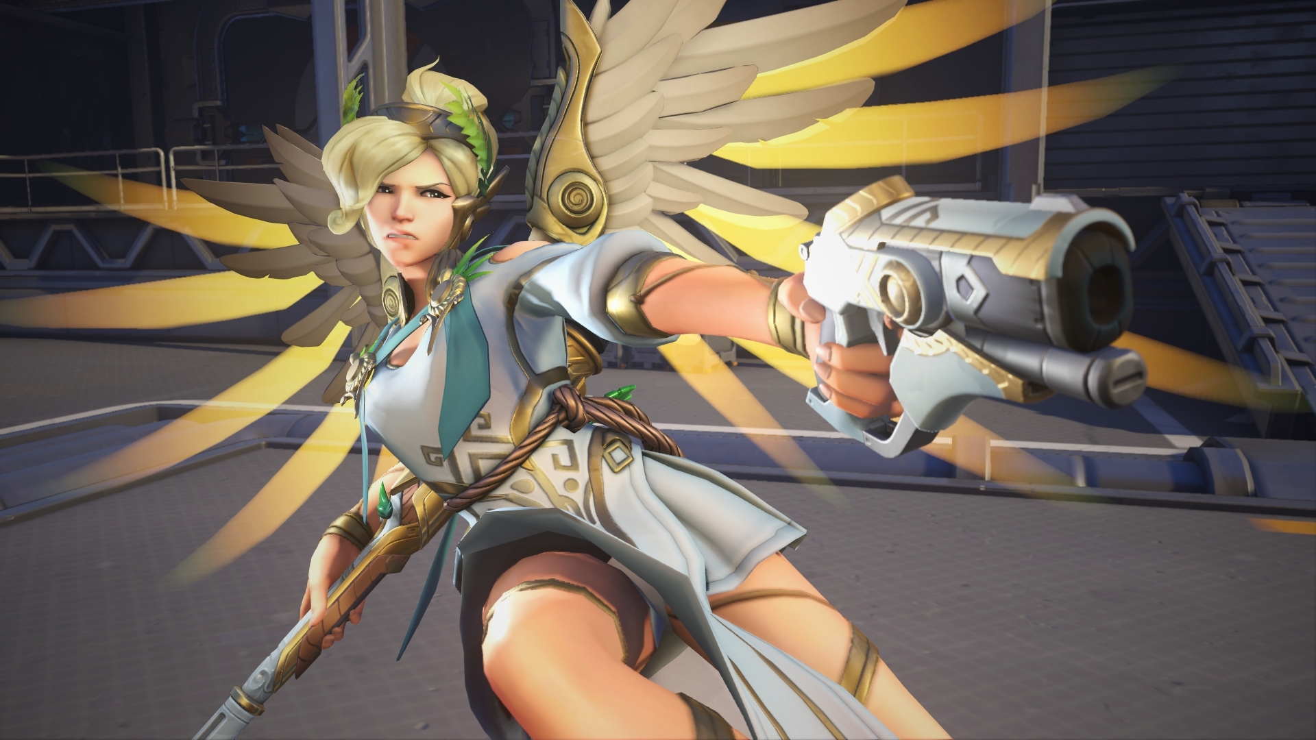 Overwatch mercy winged victory
