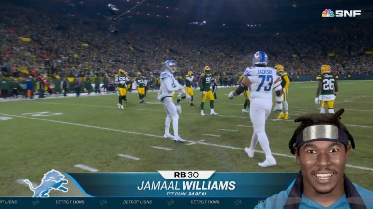 Watch: Jamaal Williams had a great postgame message for all those