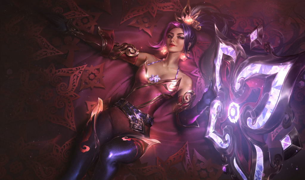 Prestige Mythmaker Sivir LoL splash art