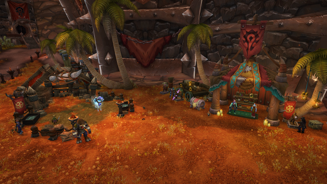 The Trading Post in Orgrimmar.