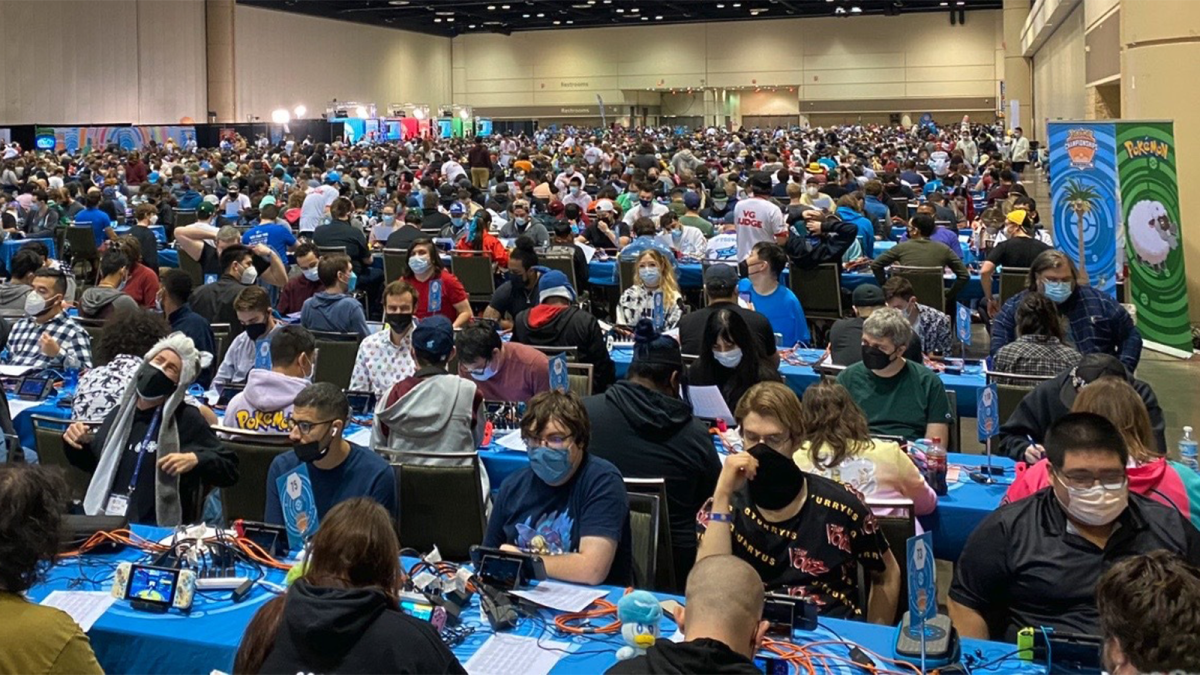 Hundreds of Pokemon VGC players compete at the Orlando Regional
