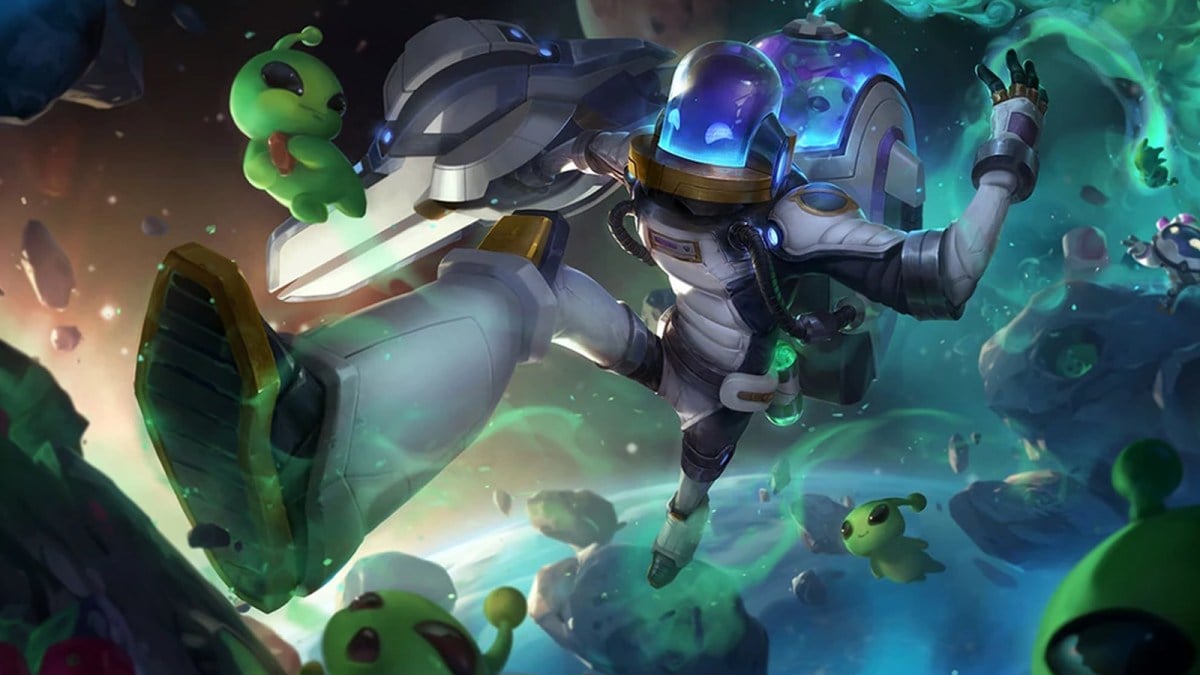 Astronaut Singed Spring in League of Legends