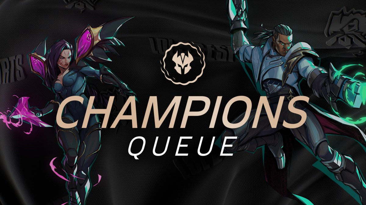 League of Legends' Champions Queue logo