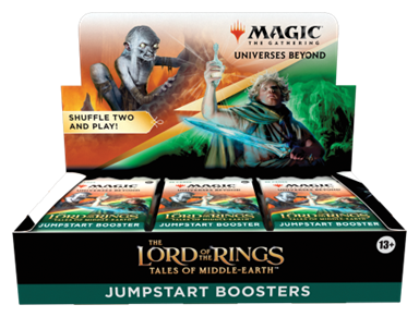 a box of LTR Jumpstart booster packs