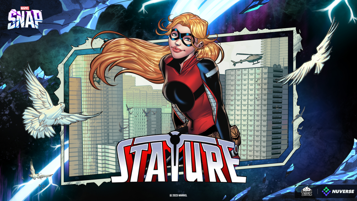 Stature, also known as Cassie Lang, in Marvel Snap.