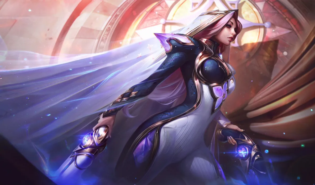 Miss Fortune as she appears with her Broken Covenant skin in League of Legends.