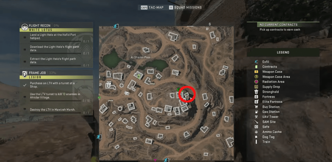 Where to use the Mountaintop Spotter Shack key in DMZ