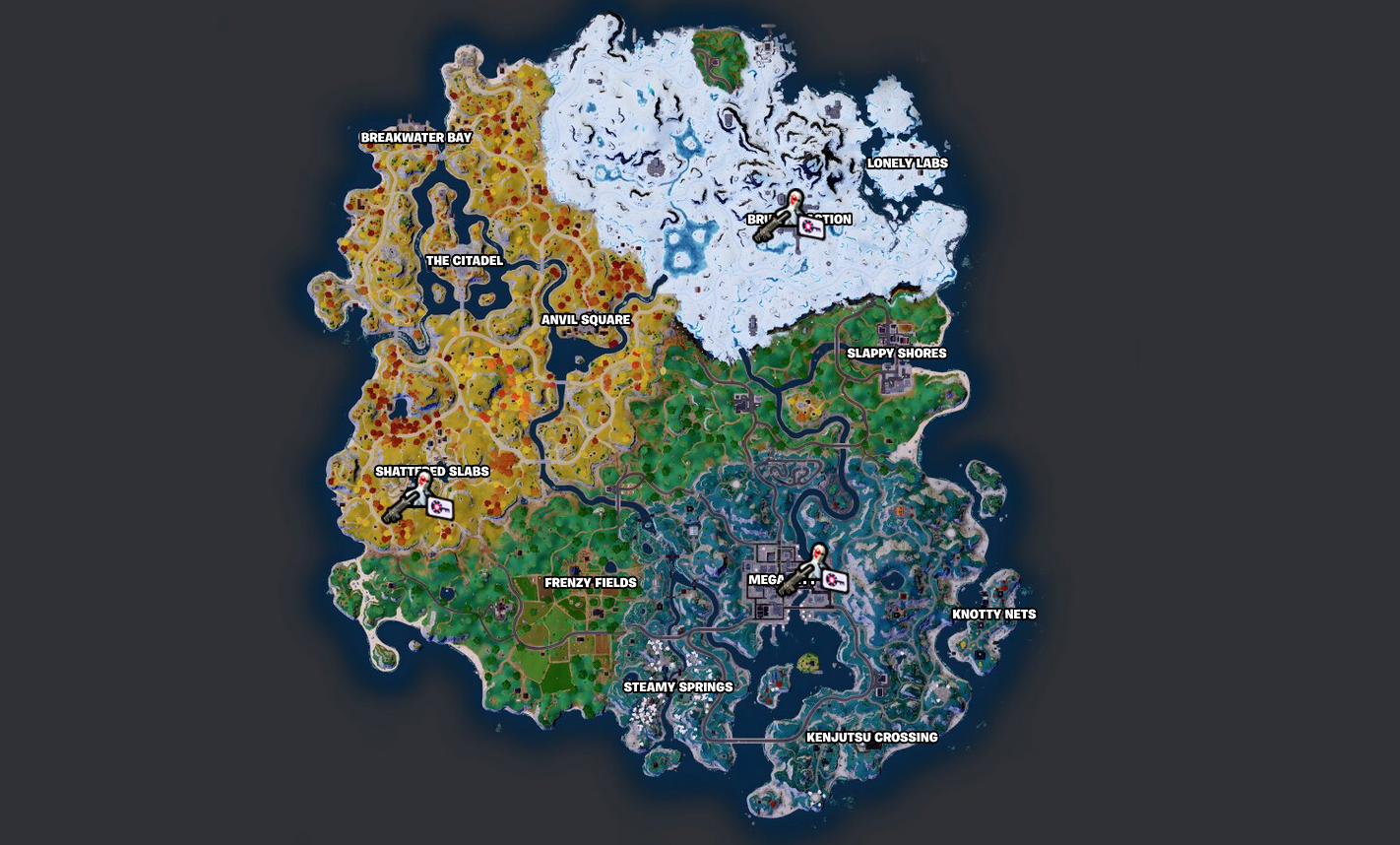 All Boss Locations in Fortnite Chapter 4, Season 2 - Dot Esports