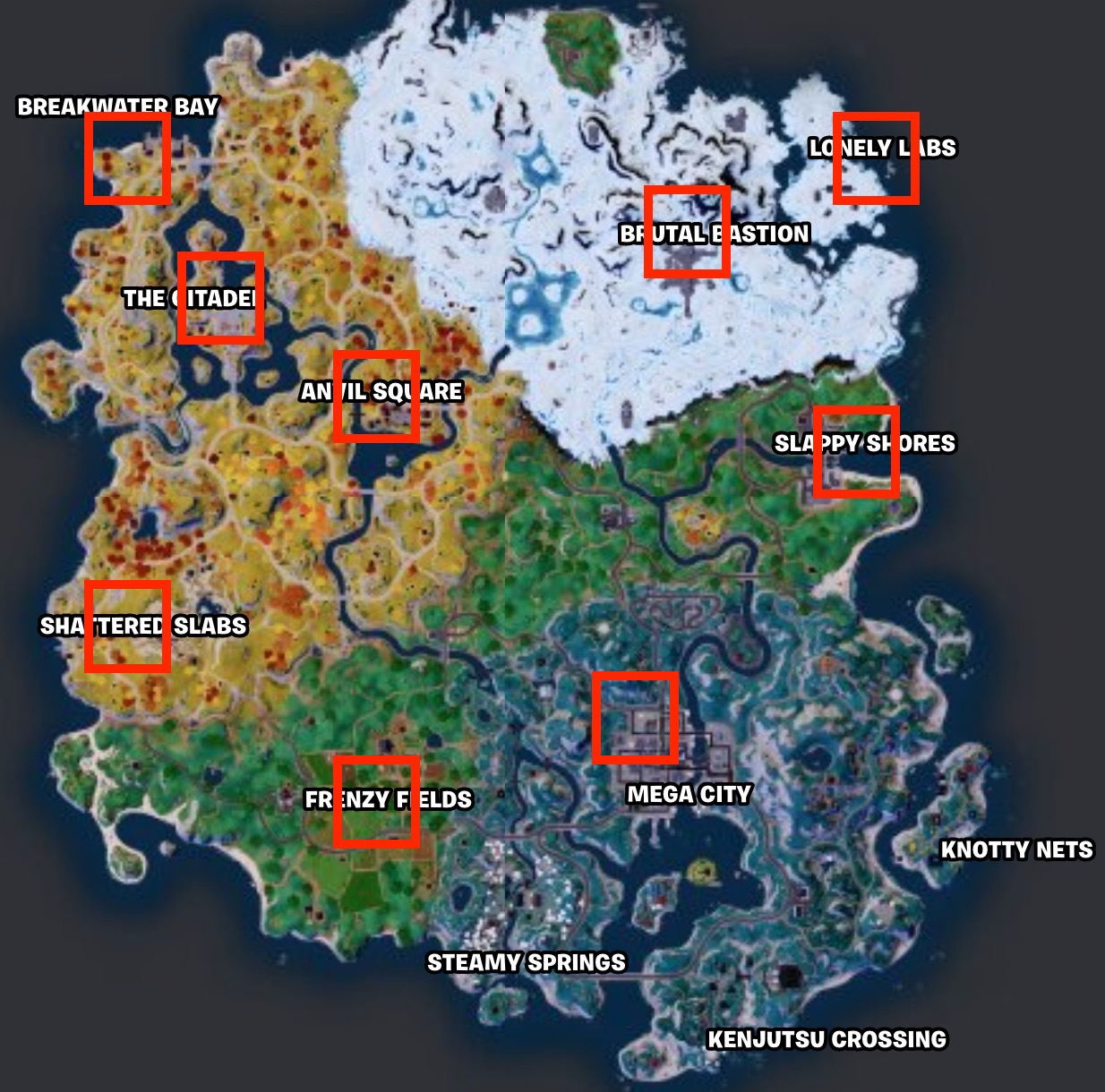 How To Claim A Capture Point In Fortnite: All Locations - Dot Esports