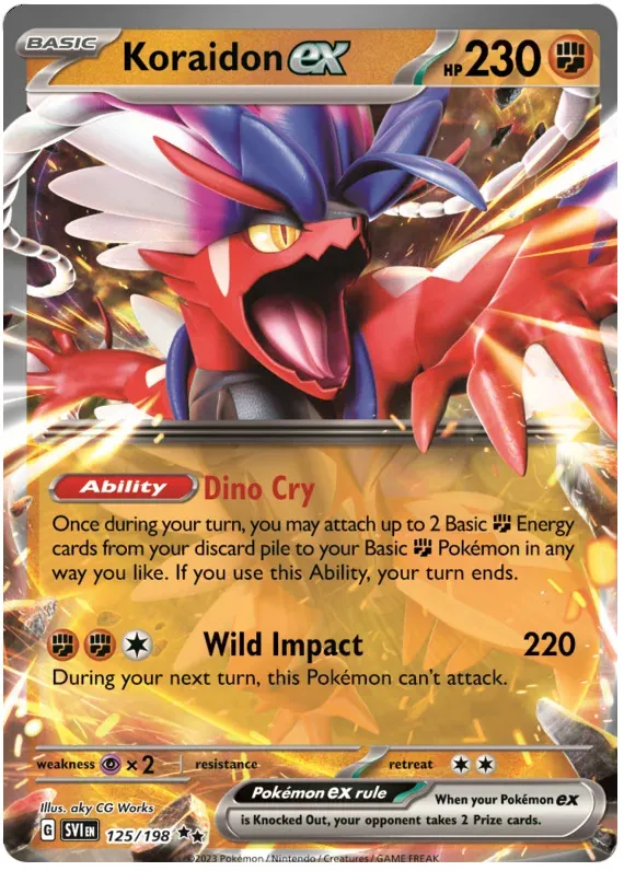 Koraidon and Miraidon ex revealed for first Pokémon Scarlet and Violet TCG  expansion - Dot Esports