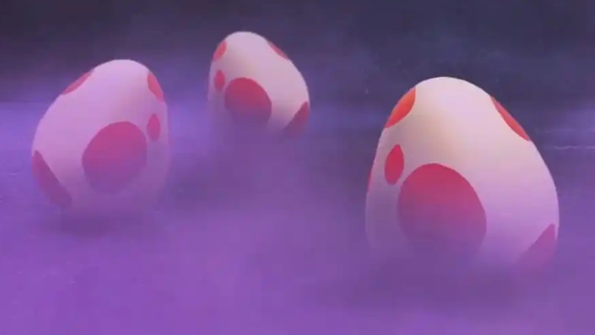 Red Pokémon Go eggs