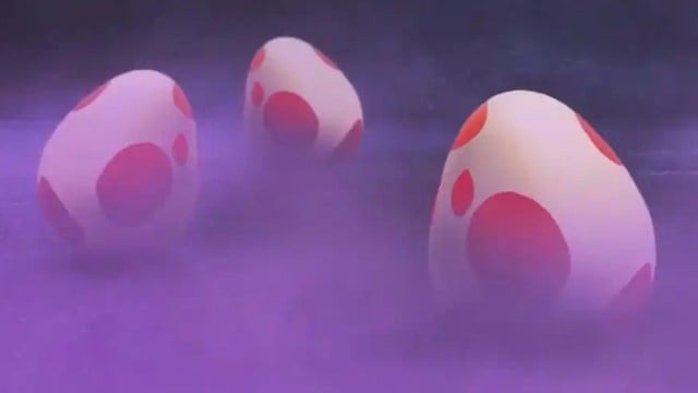 Red Pokémon Go eggs