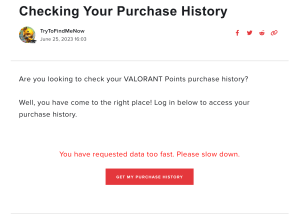 How to See Your Valorant Purchase History 