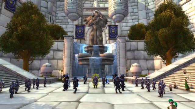 Darion Mograine  in stormwind