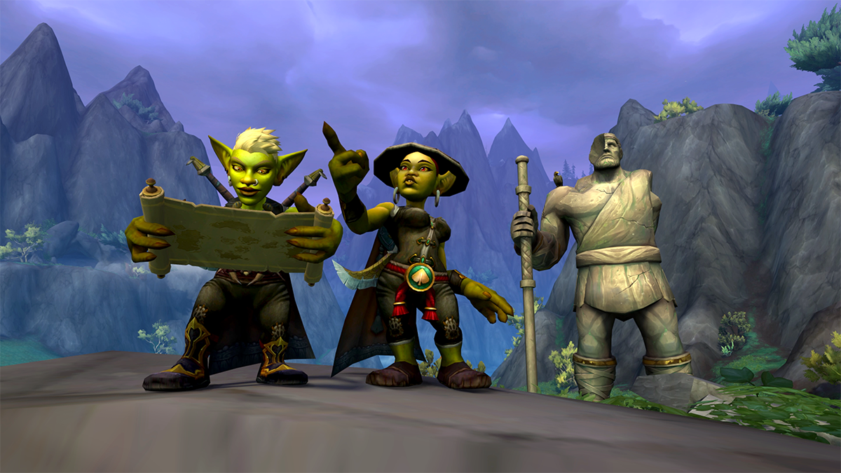WoW Dragonflight classes two goblins