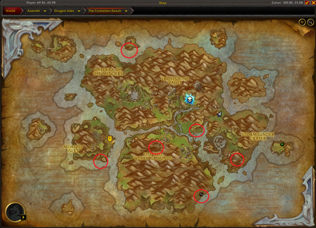 All Dragonflight Dragonriding races locations, quests, and rewards