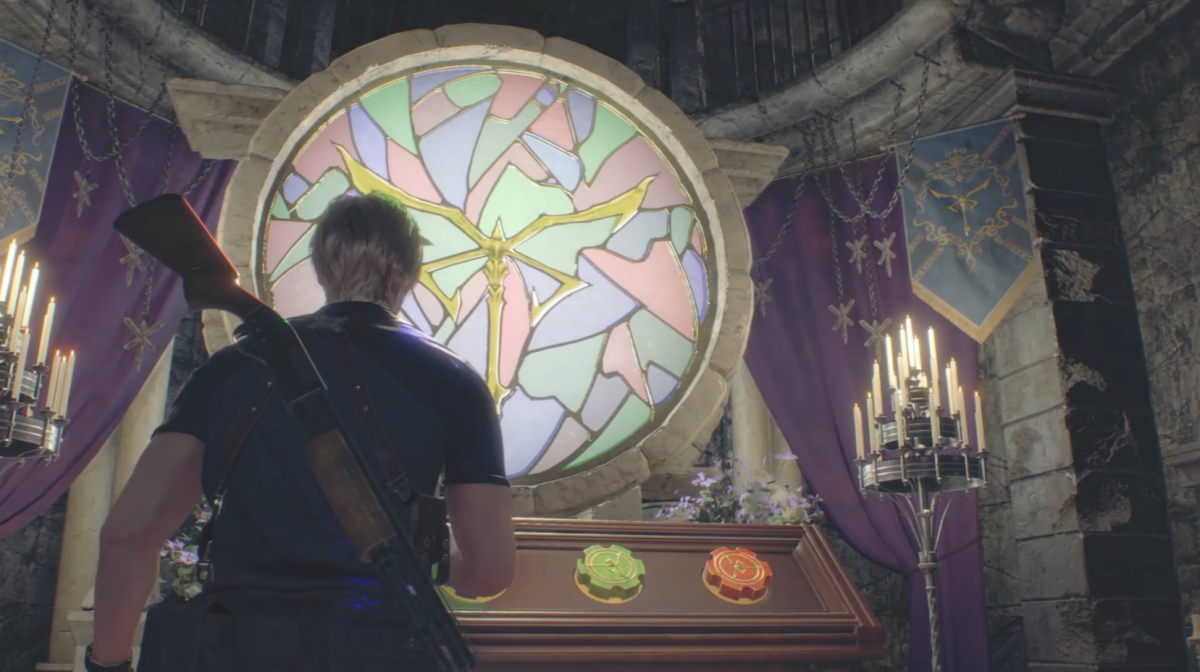Resident Evil 4 Remake: Church Window Puzzle Solution