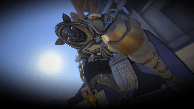 The Bastet Ana skin as it appears in Overwatch 2.
