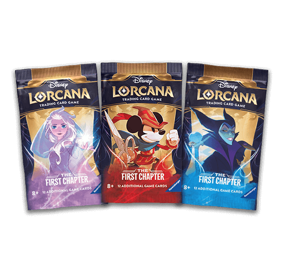 Disney Lorcana: The First Chapter booster packs