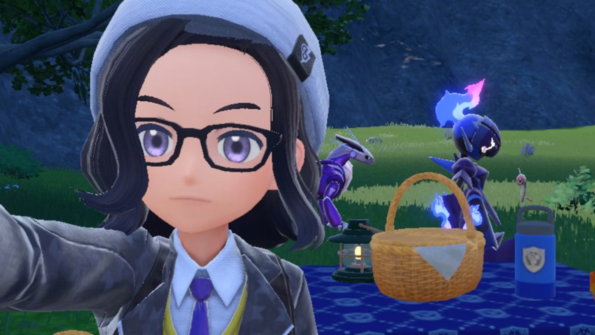 Player going on an a picnic in Pokemon Scarlet and Violet.