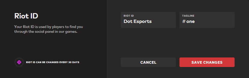 How to change your name in VALORANT - Dot Esports