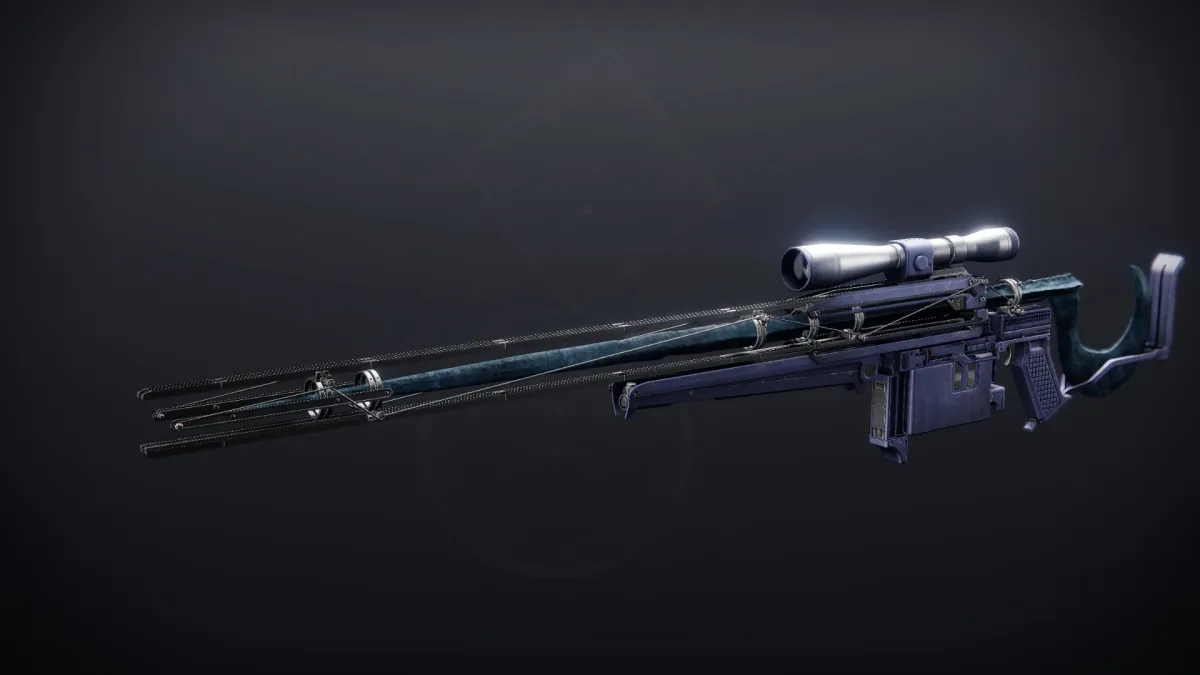 The Cloudstrike sniper rifle as seen in Collections.