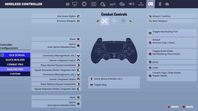 Fortnite Xbox one - How to change the new controller settings back to the  standard after upadte 