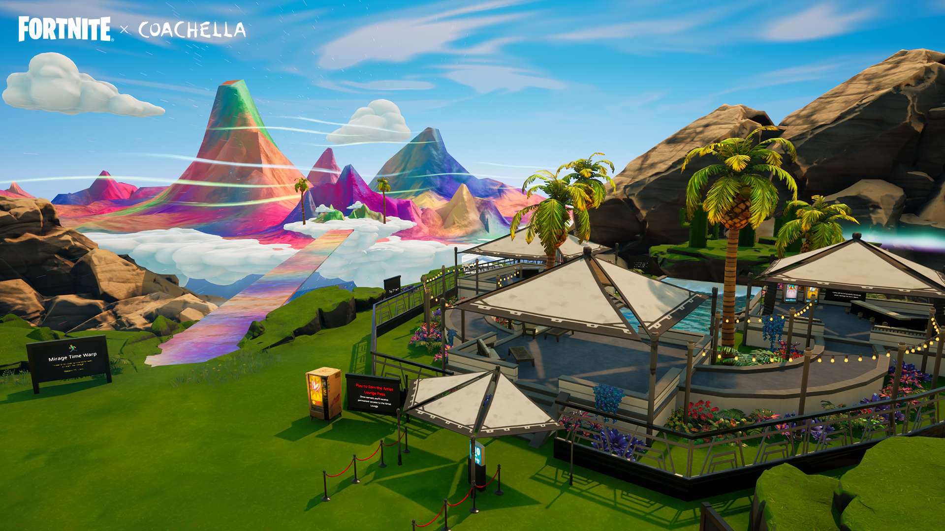 Fortnite celebrates Coachella once again with new skins and quests