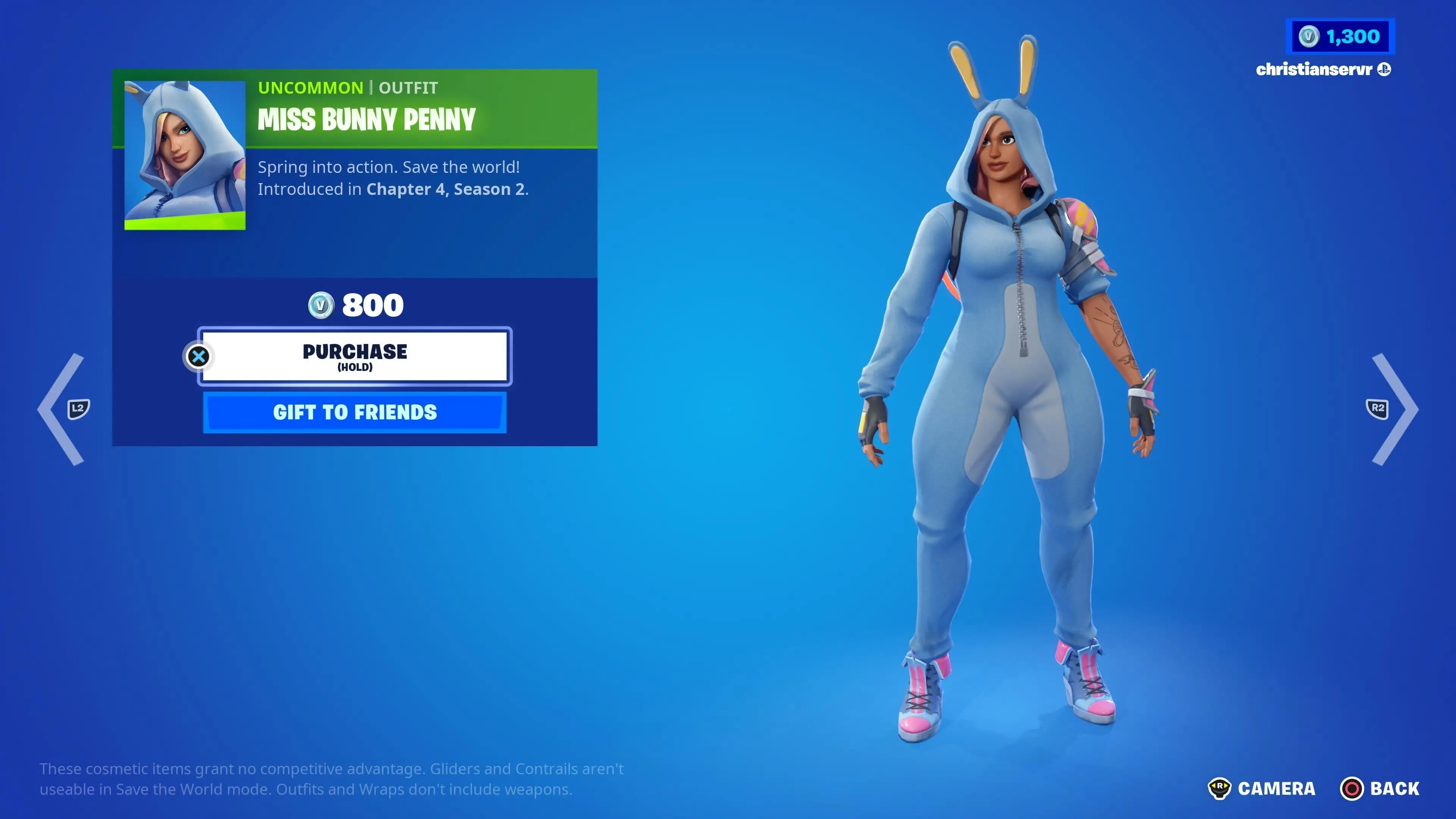How to the Miss Bunny Penny skin - Dot