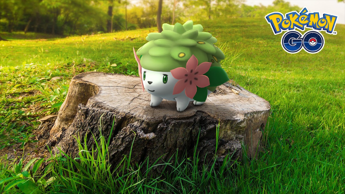 Shaymin added to the collection once again 😍🌸 #pokemongo #pokemon #s
