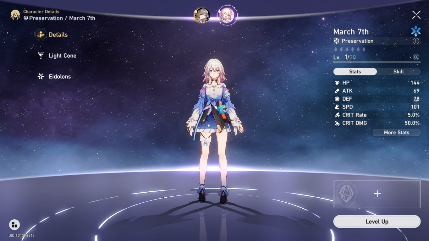 How To Level Up Characters In Honkai Star Rail Leveling System Explained Dot Esports 0262