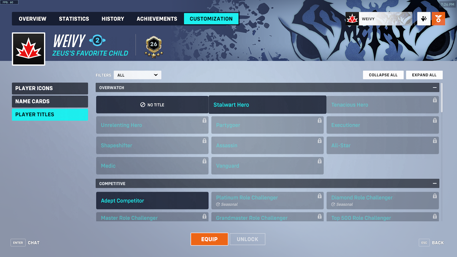 How To Get Player Titles In Overwatch 2