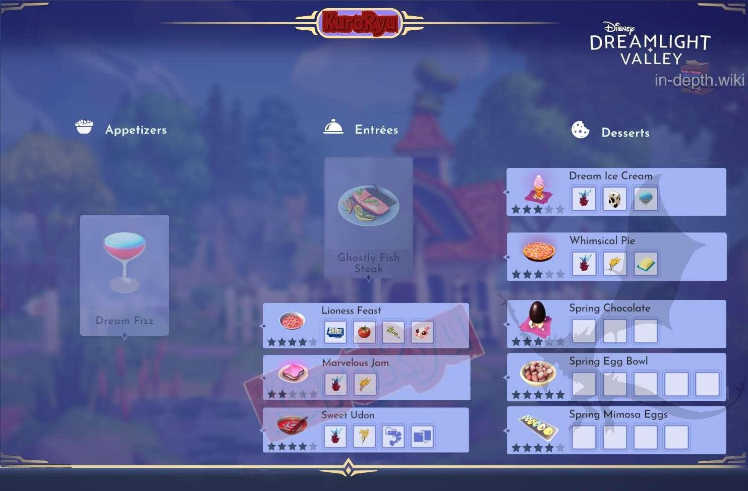 How to make Sweet Udon in Disney Dreamlight Valley Dot Esports