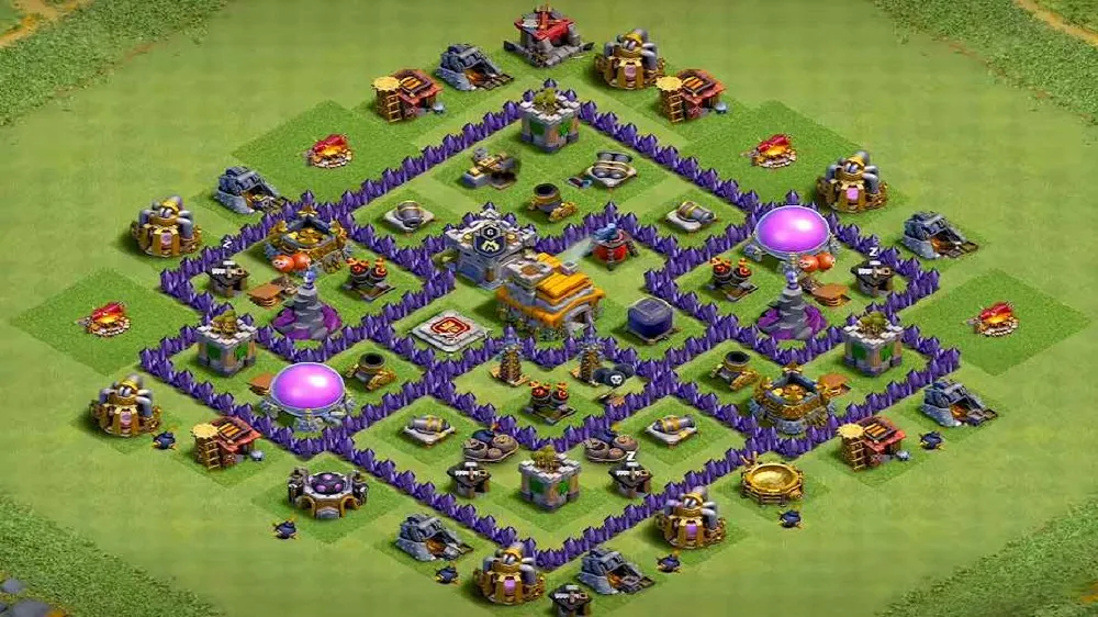 clash of clans characters level 7