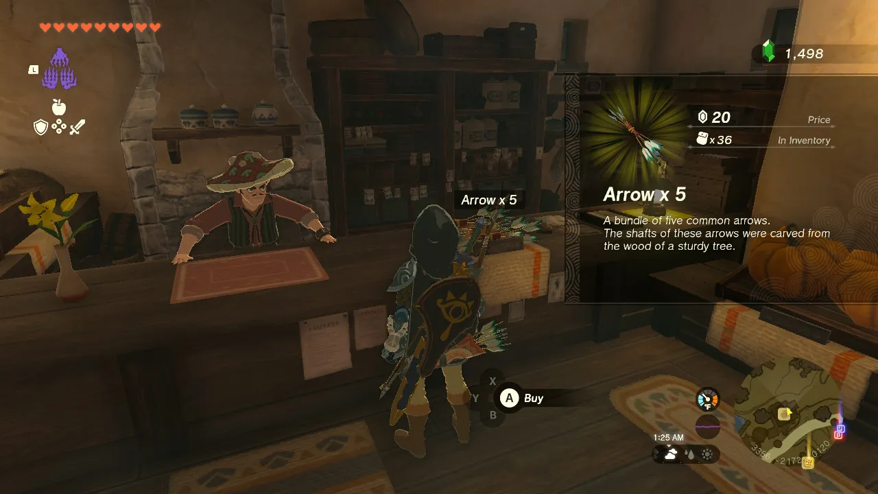 Where to buy arrows in deals zelda breath of the wild