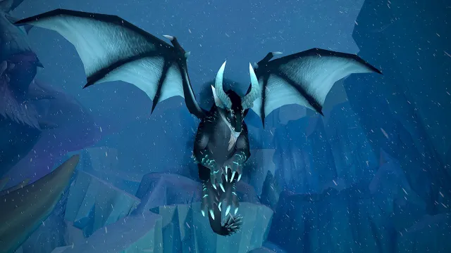 Chrono-Lord Deios in his dragon visage.