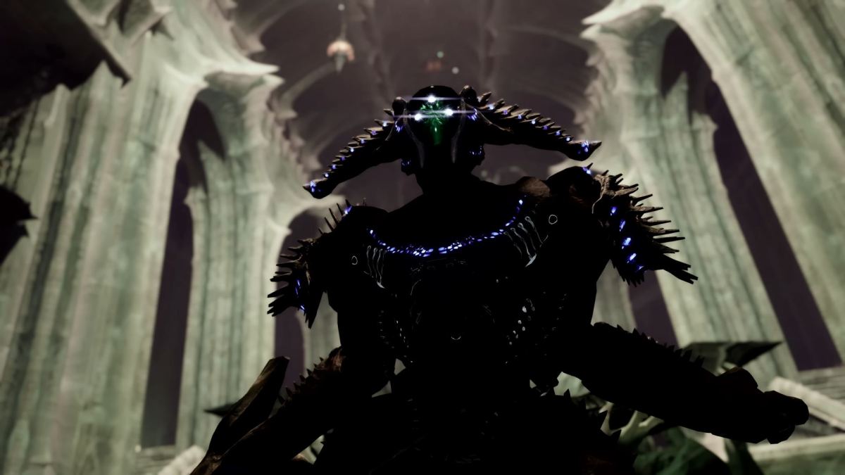 Ecthar, the Shield of Savathun, in Destiny 2’s Ghosts of the Deep dungeon.