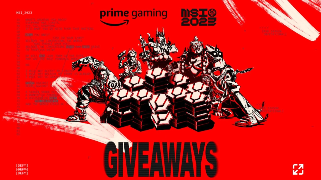 Prime Gaming Presents: League of Legends Worlds 2022 Giveaway!