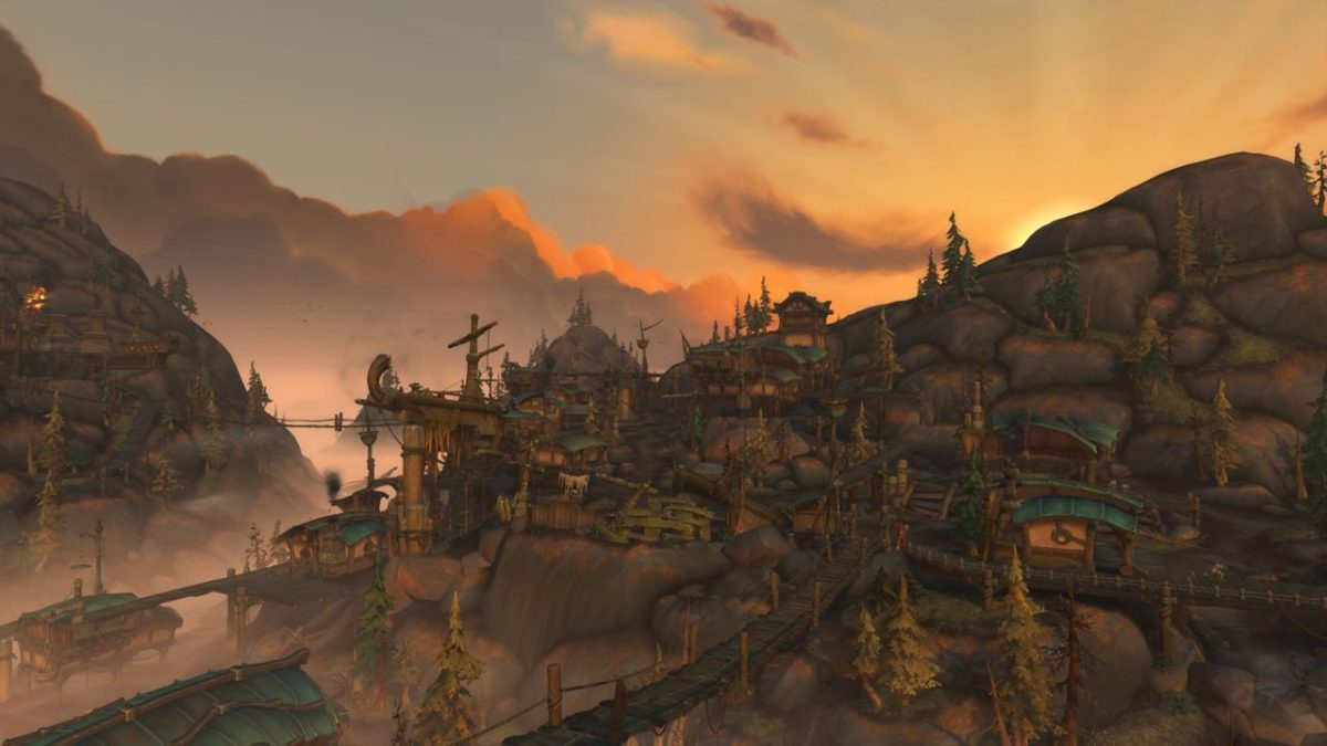 View of Freehold from afar in WoW Dragonflight