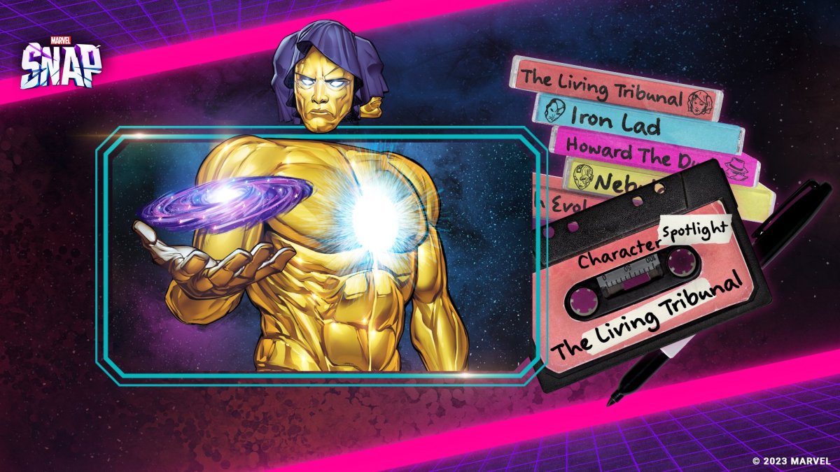 Living Tribunal from Marvel Snap spotlight.