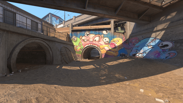 Overpass is one of the main maps in CS:GO.