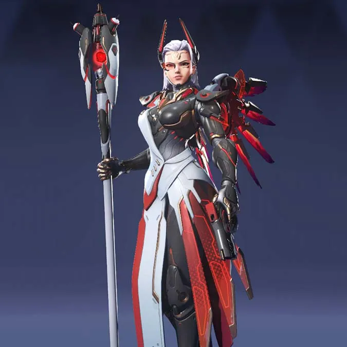 Mercy Vengeance Mythic Skin in Overwatch 2