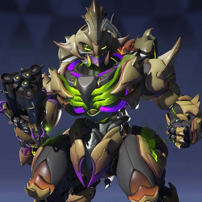 Orisa Grand Beast Mythic Skin in Overwatch 2