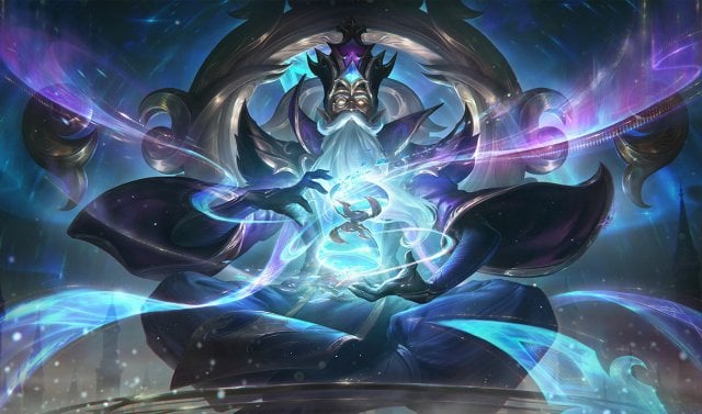 Winterblessed Zilean skin from League of Legends