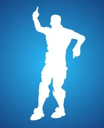 It's Complicated emote in Fortnite.